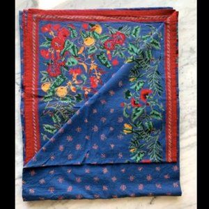 Vintage 90s Williams Sonoma Provençal Tablecloth